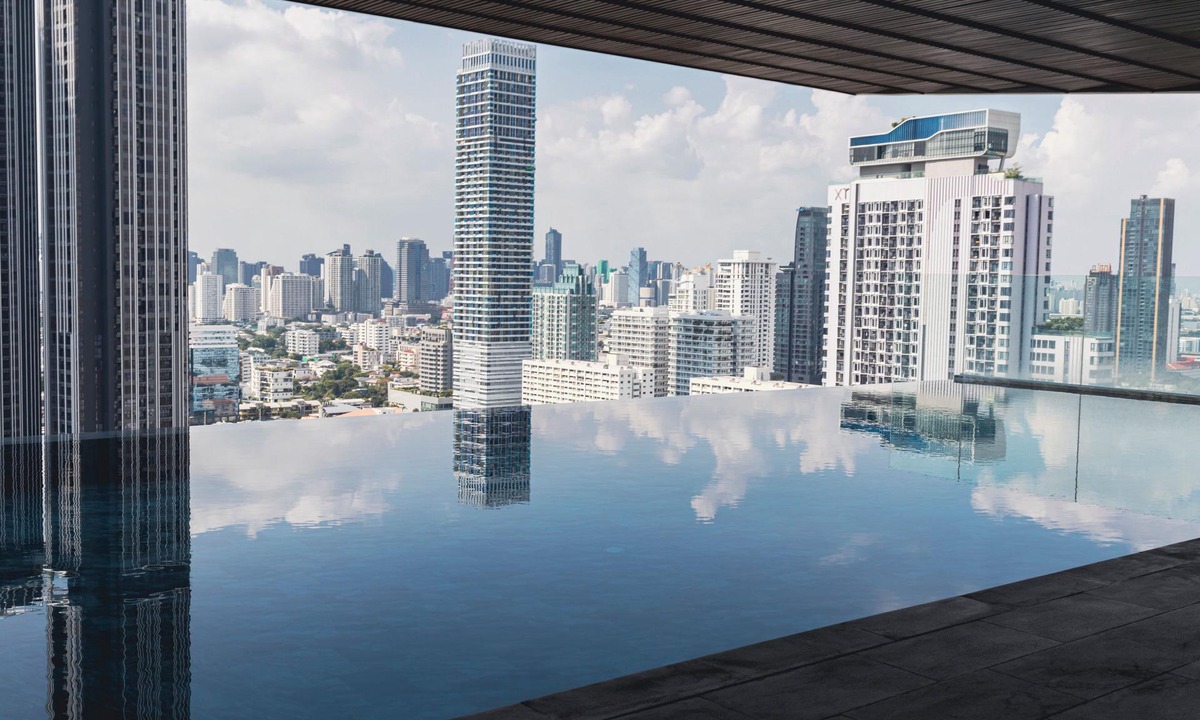Ekkamai Apartment | 1BR-Thong Lor BTS 7mins, pool&gym with WiFi