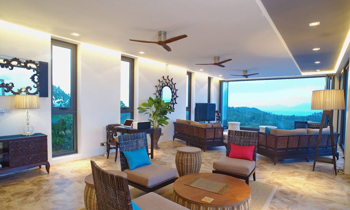 Bophut Hills House | 3 Bedroom Sea View Villa Blue SDV080G-By Samui Dream Villas
