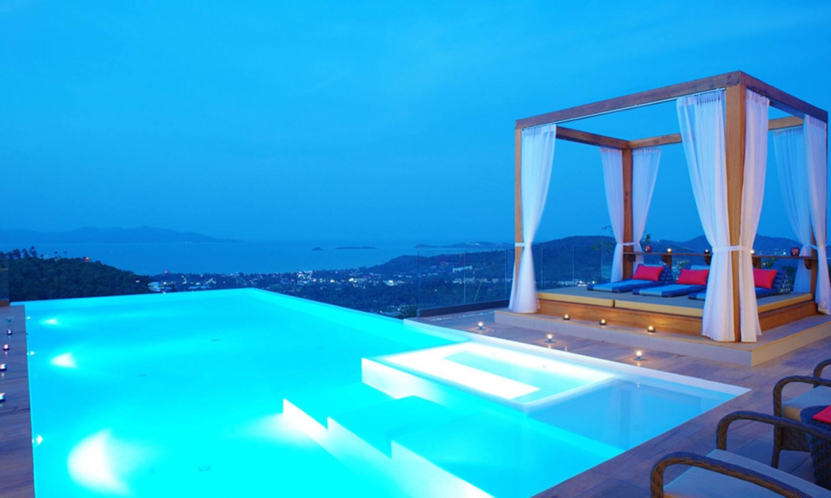 Bophut Hills House | 4 Bedroom Sea View Villa Blue SDV080F-By Samui Dream Villas
