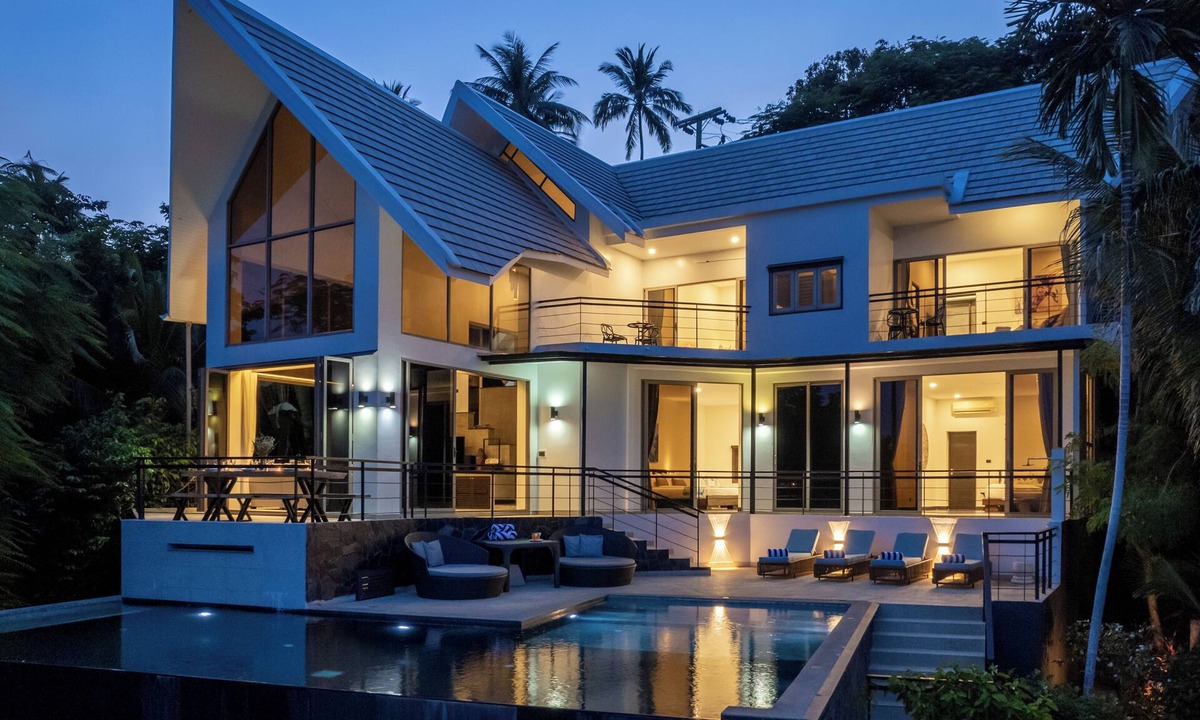 Lamai Villa | Architectural Marvel - Baan seThai 3 Bed Seaview Villa
