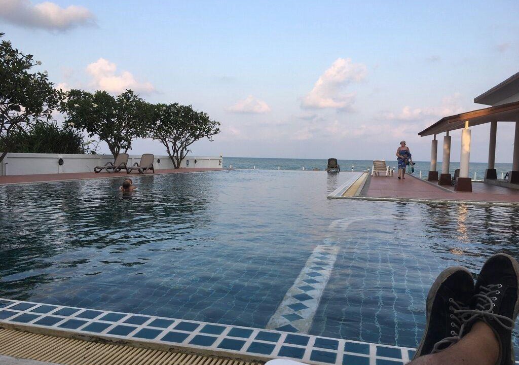 Khanom Condo | Beautifully furnished 1-bedroom condo on the beach with sea & mountain views