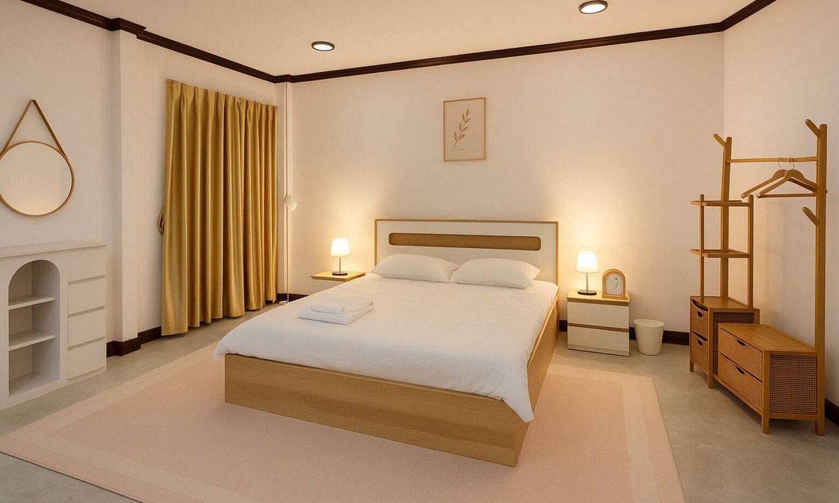 Khlung House | Charming 2-bedroom house with WiFi, AC in pleasant Tambon Khlung