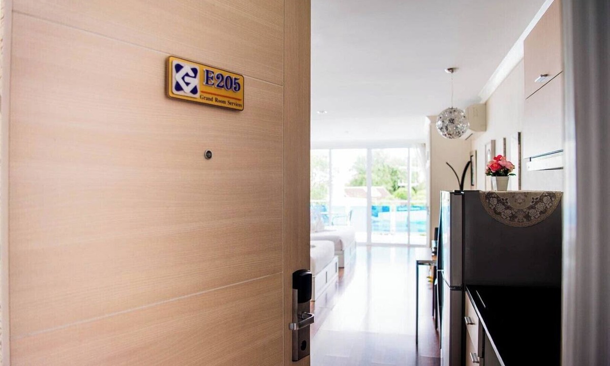 Khao Takiab Apartment | E205 Cozy 1-bedroom apartment pleasant with Kidclub near Beach