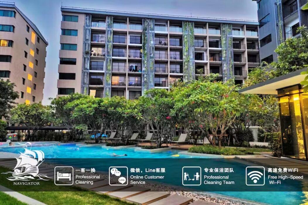 Sathorn Condo | Free swimming pool/Boutique one-bedroom twin room/Near Chinatown