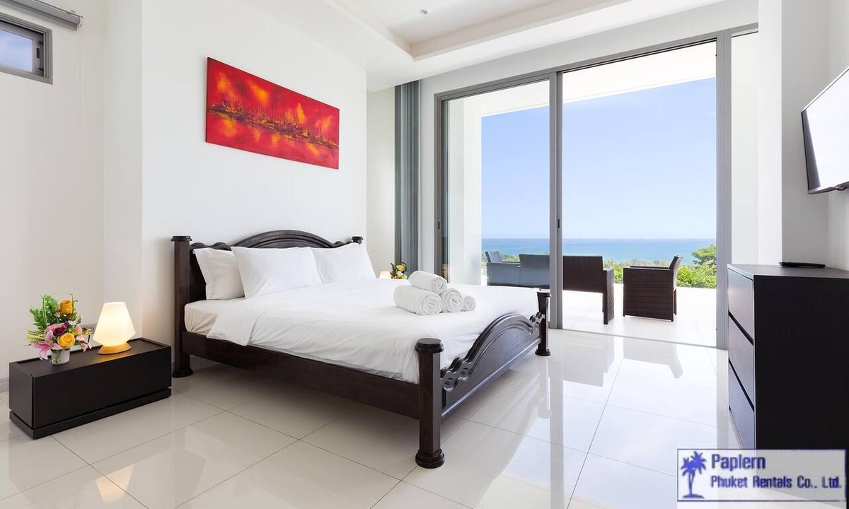 Kata Apartment | FULL SEA VIEW APARTMENT - PRIVATE SWIMMING POOL JACUZZI - 3BR - 6/7P