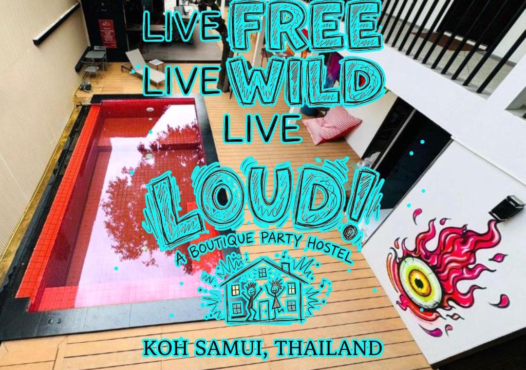 Chaweng City Center Hostel | LOUD! a Boutique Party Hostel