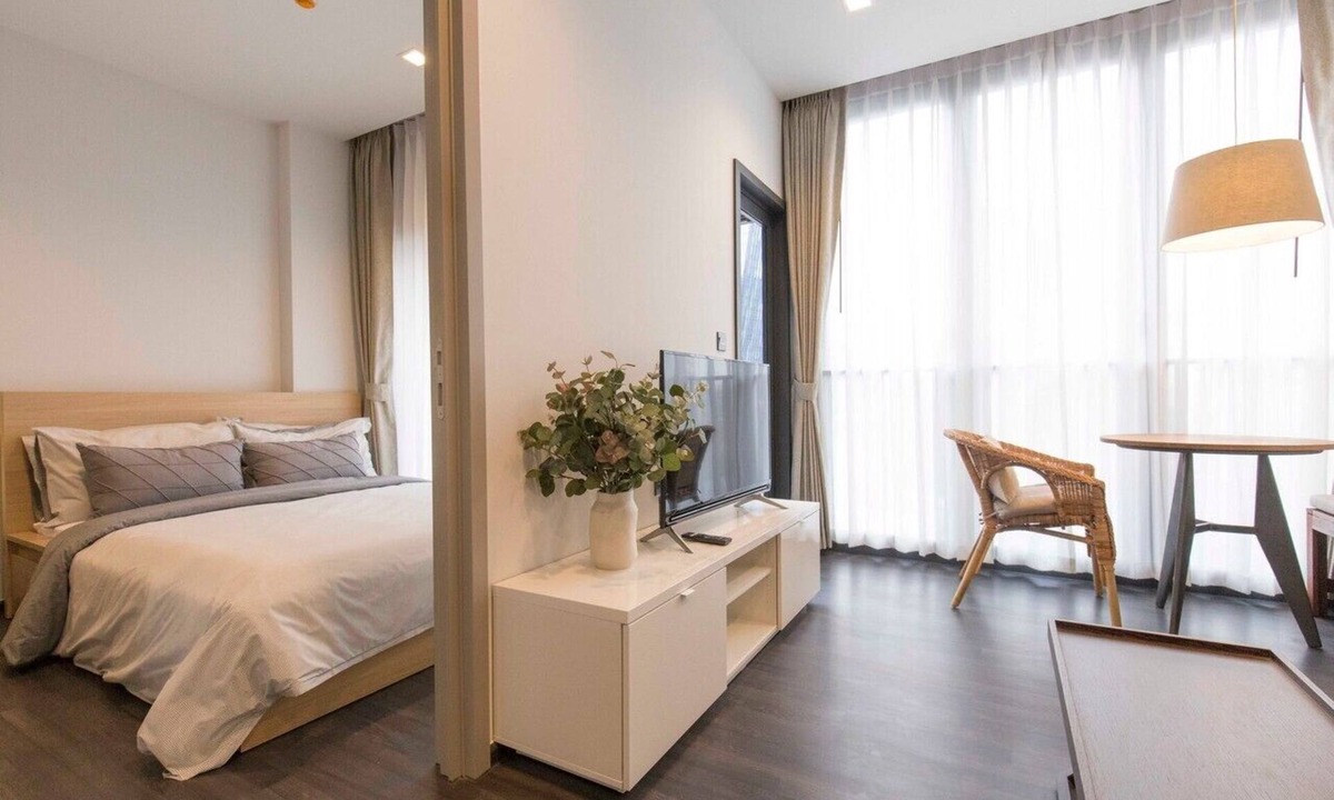 Rama 9 Condo | Lovely 1 BR at Asoke-Ratchada/5 mins to MRT Rama9