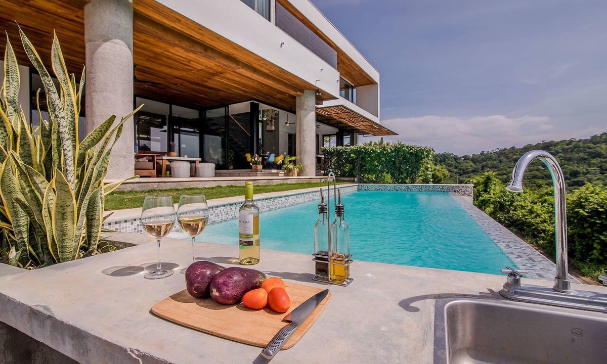 San Juan del Sur House | Luxury Oceanview Villa with Infinity Terrace & Modern Design. Sunset Paradise!
