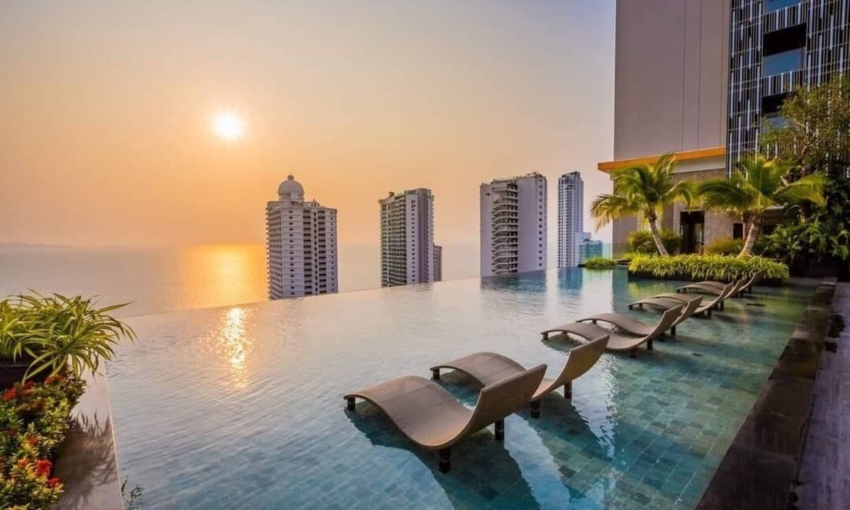North Pattaya Condo | Monthly Rental Sea View 2 Min Walk to Beach 3–6 Months Stay