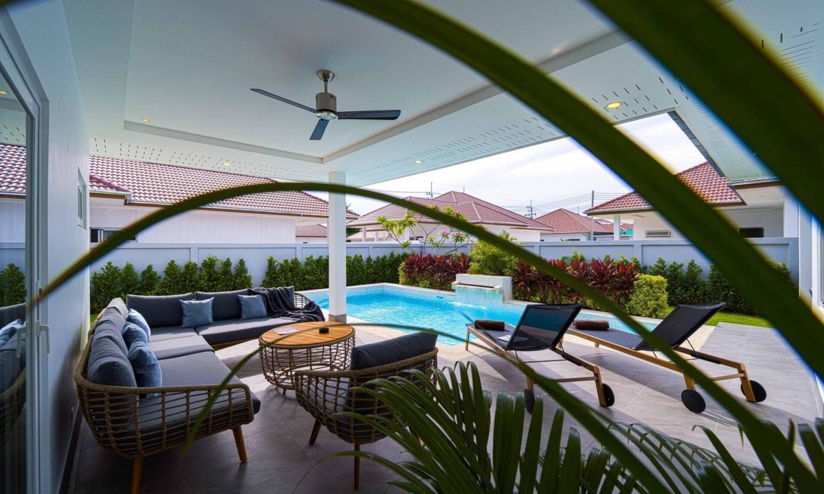 Hua Hin Villa | New Private Pool Villa with 3BR MV77