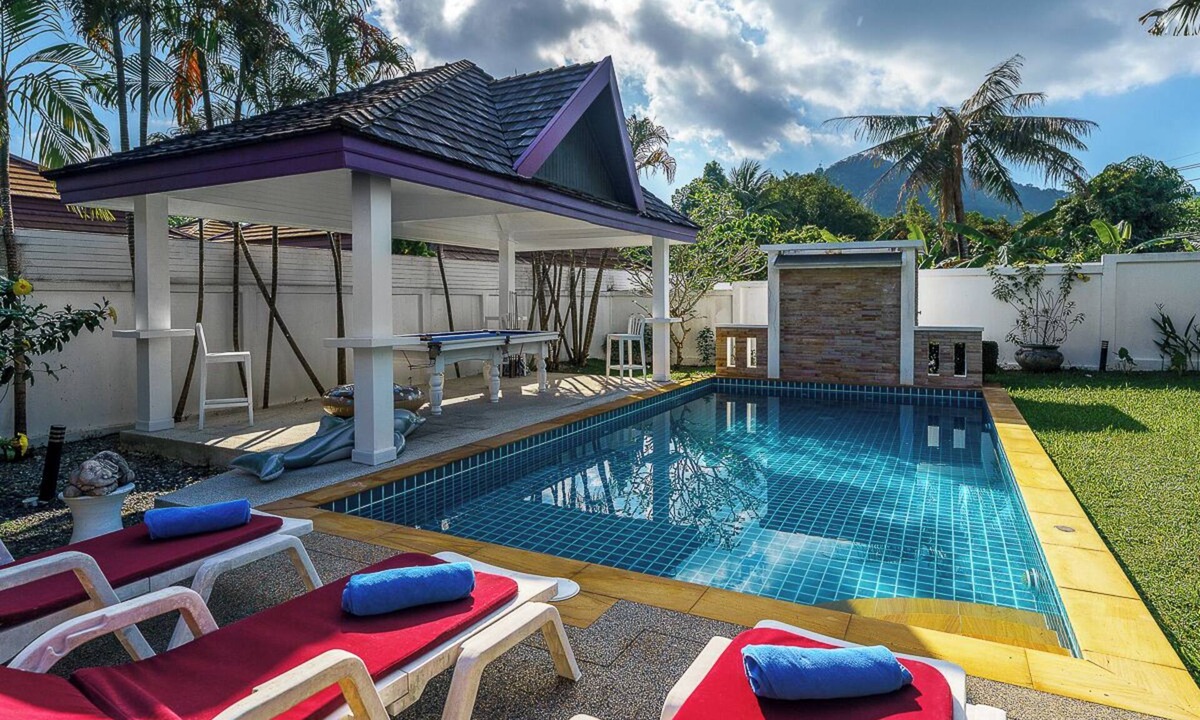 Rawai Villa | Nok Sawan - beautiful villa with 3 bedrooms large garden private pool