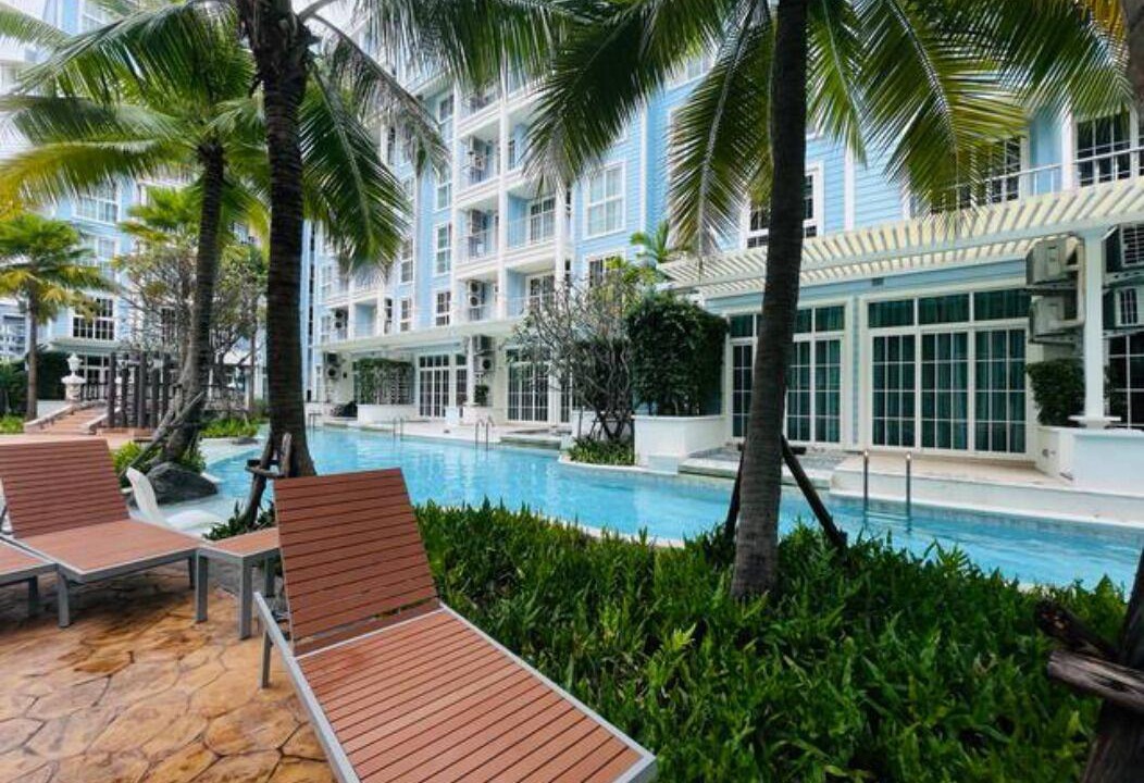 Na Chom Thian Condo | Pattaya boutique studio/private beach/garden-style water apartment/gym