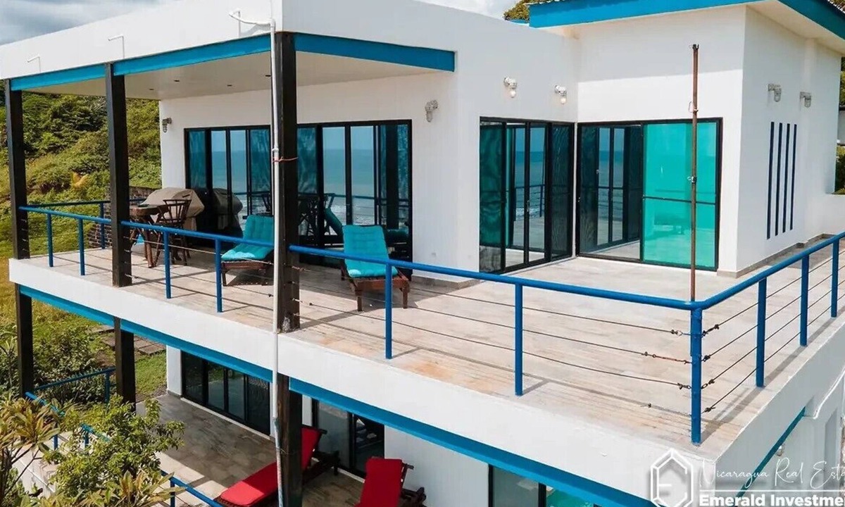 Popoyo House | Popoyo Surfers' Dream House: Oceanfront 180° Views, Pool, and 4x4 Special