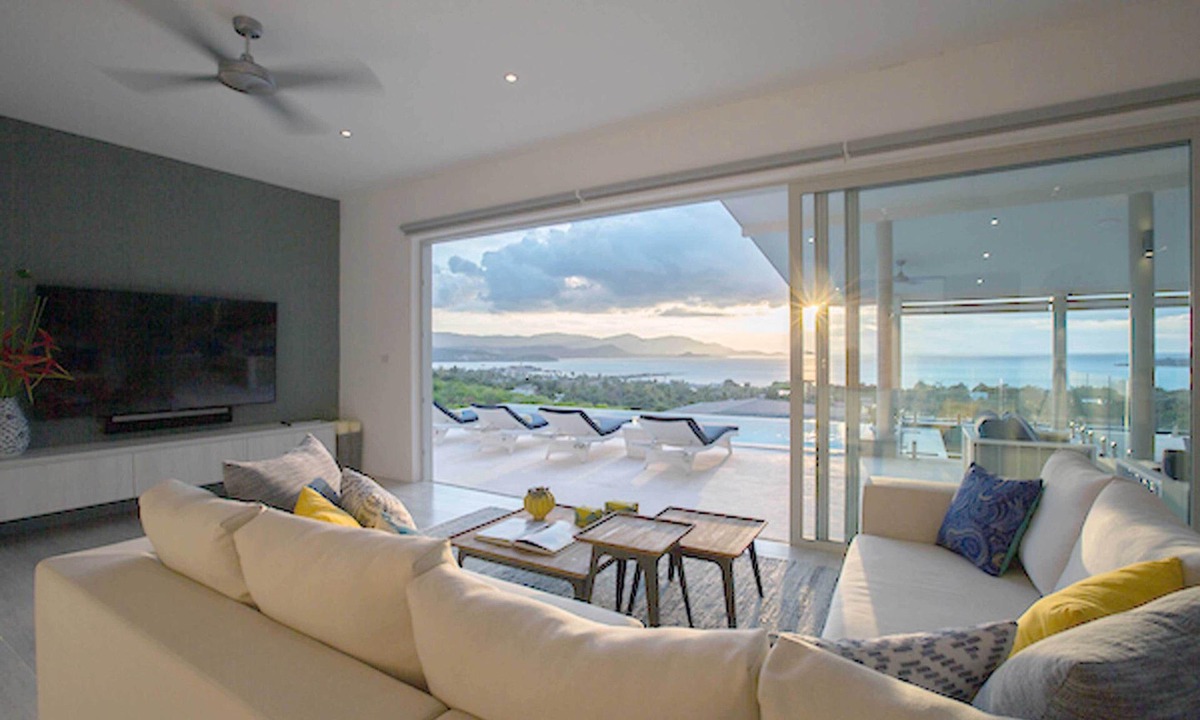Moo 5 Villa | Premium Penthouse 8 Ocean Views Fabulous Sunsets Infinity Pool Games Room Gym