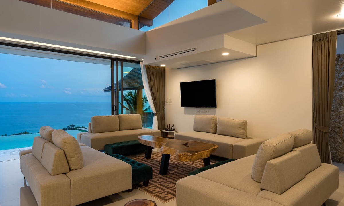 Lamai Villa | Samui Seaview Rainforest Infinity Pool Villa With 3 Beds Suits With Housekeeper