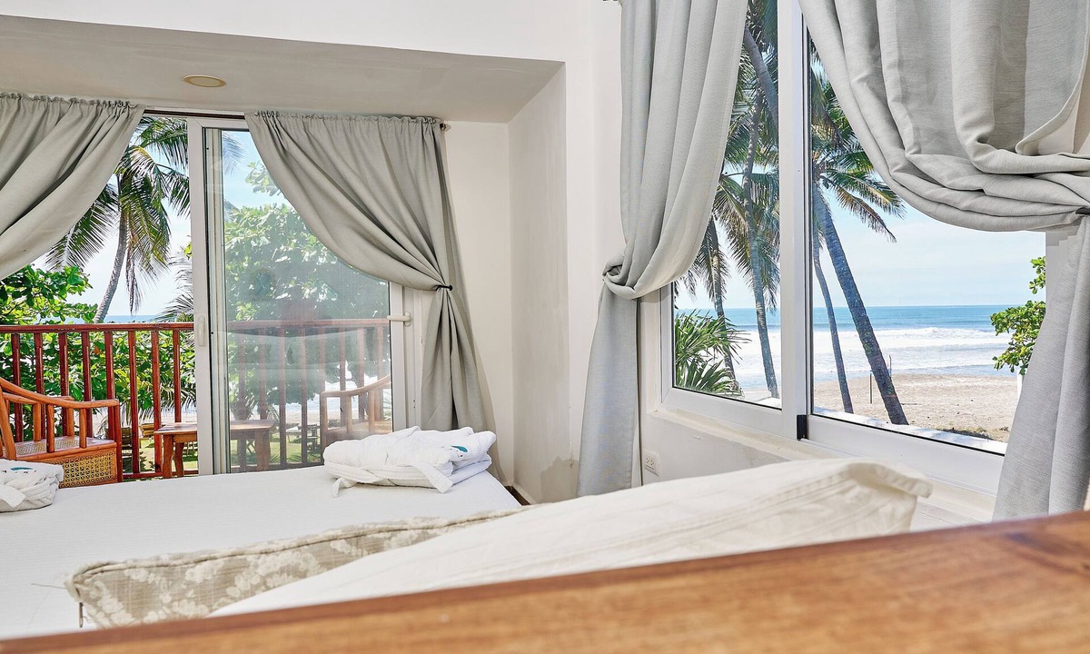 Las Penitas House | Sandia 8 - Double room with sea view, terrace or balcony