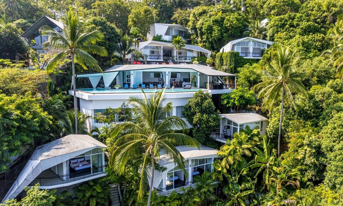 Lamai Villa | Spectacular Views: Kachamudee 5 BR Villa with Pool
