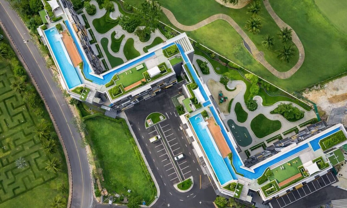 Thep Kasattri Apartment | Suite Sky 1BR | Rooftop Pool & Gym|Laguna Skypark
