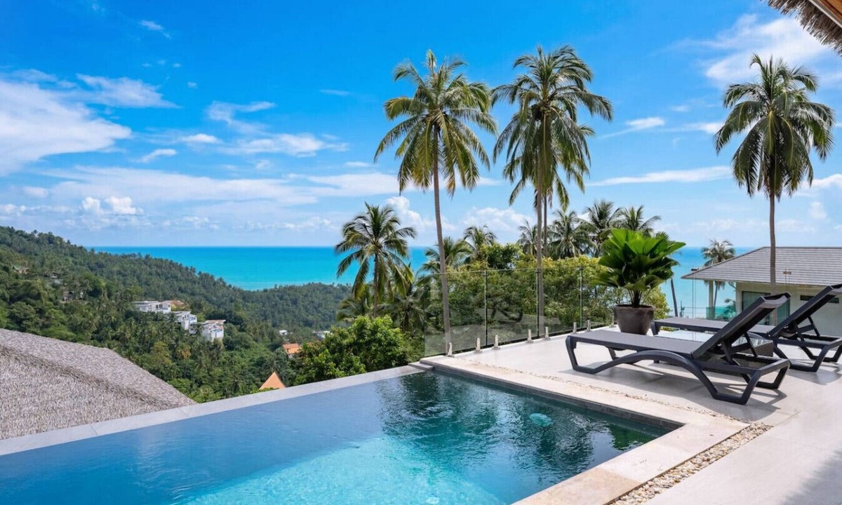 Maret House | Sunrise Hill Amazing Seaview 4br private pool