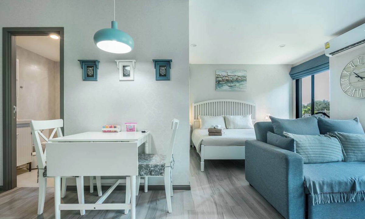 Sa Khu Apartment | The Title Residencies Naiyang-Electricity & Water Included-E413