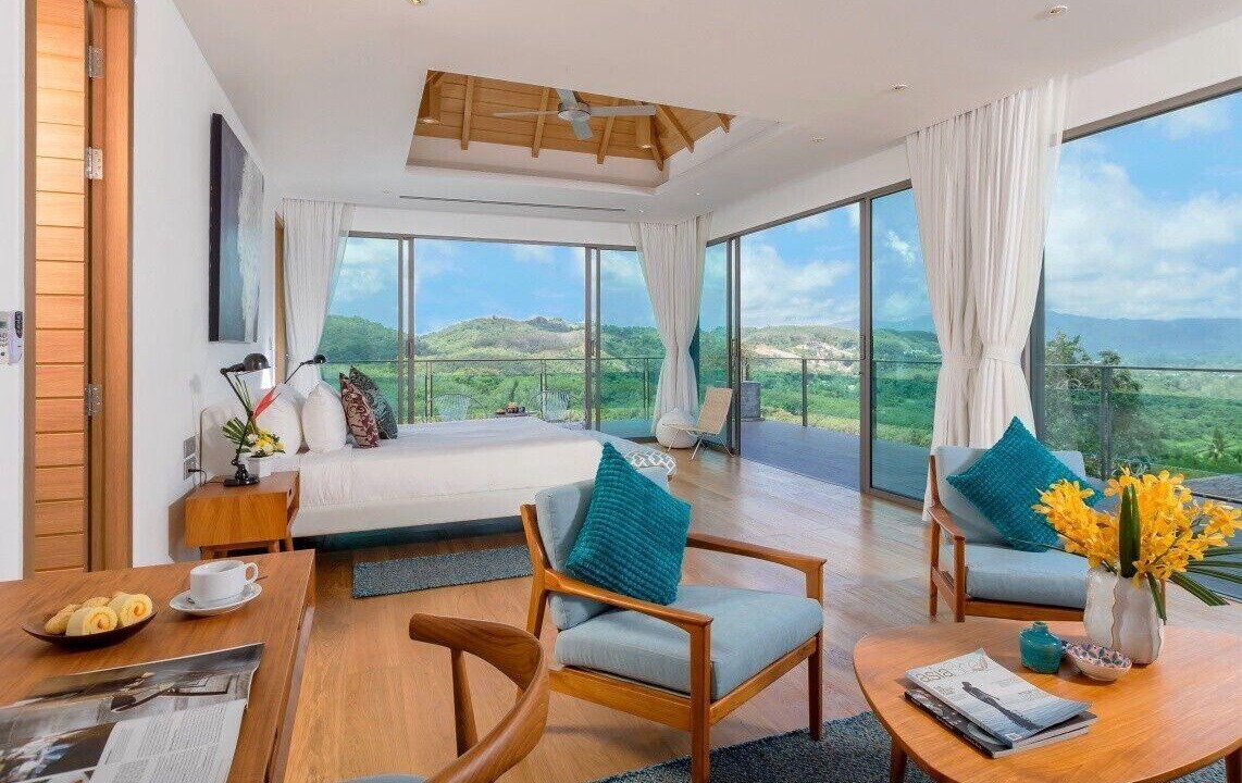 Choeng Thale Villa | Tropical Castle Villa 18 Bedrooms Sea View Layan Phuket