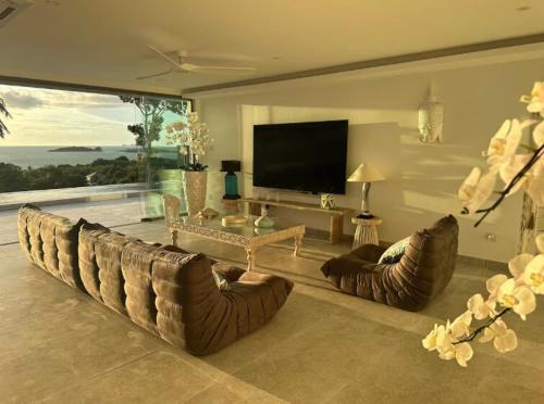 Plai Laem Villa | Villa Bardi - Breathtaking Sea View