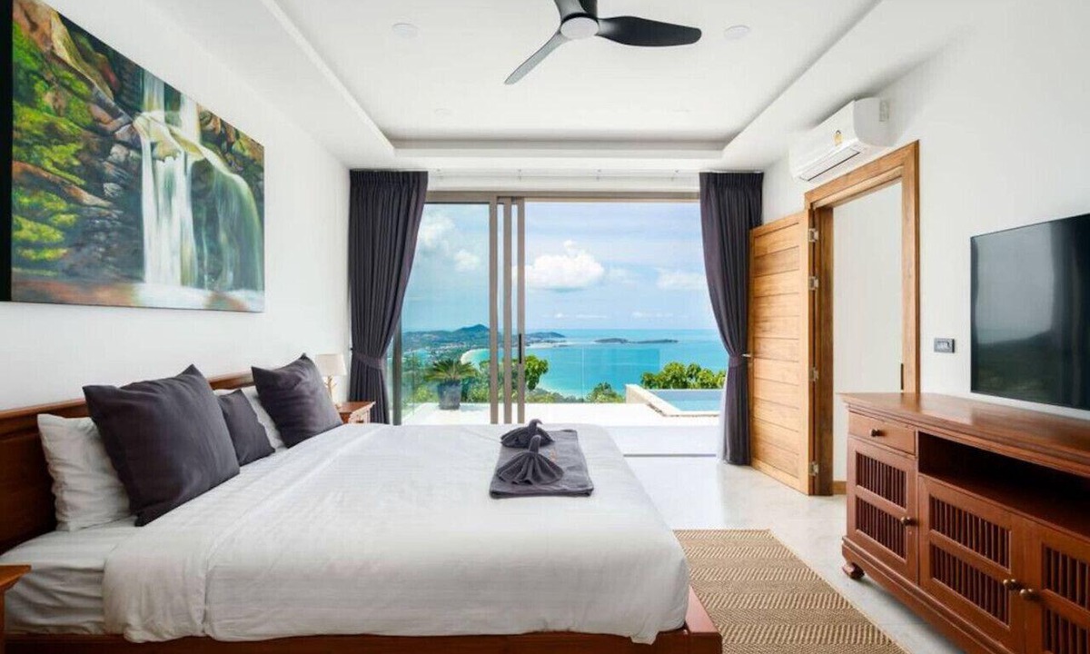 Lamai Villa | `Villa Majesta`Amazing View, luxury 4br Pool villa