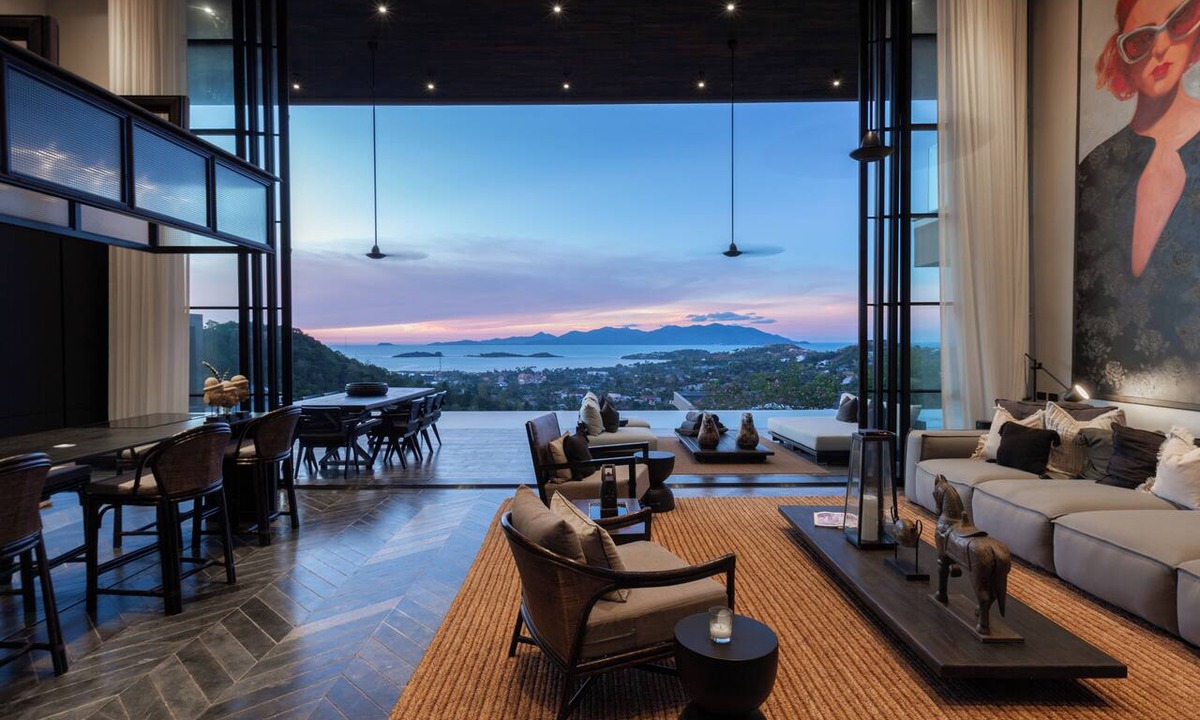 Plai Laem Villa | Villa Saru-Luxury Sea View Infinity Pool