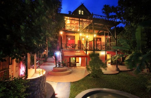 Haad Pleayleam House | 10 Bedroom Sea Front Twin Villa Koh Phangan SDV232/234-By Samui Dream Villas