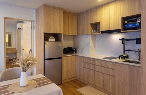 Maret Apartment | 1BR Condo Walk to Lamai Beach Sauna & Gym C101