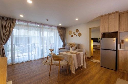 Lamai Condo | 1BR Walk to Lamai Beach Sauna & Gym C264