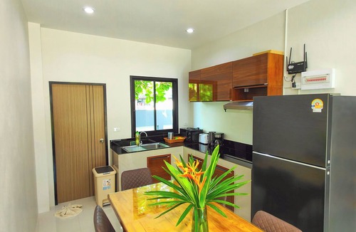 Na Thon House | 3-bedroom house Kokini with pool 3 min to the beach