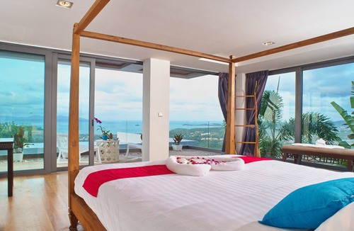 Bophut Hills House | 4 Bedroom Sea View Villa Blue SDV080F-By Samui Dream Villas