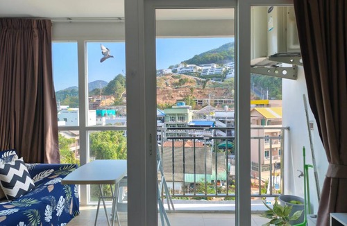 Kata Apartment | 7 Floor - Mountain view Studio room at OZC near Kata beach