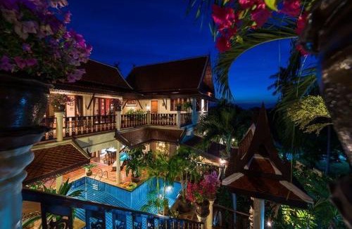 Na Thon Villa | Baan Suvarnabhumi Villa entire 5 beds private pool on hill side