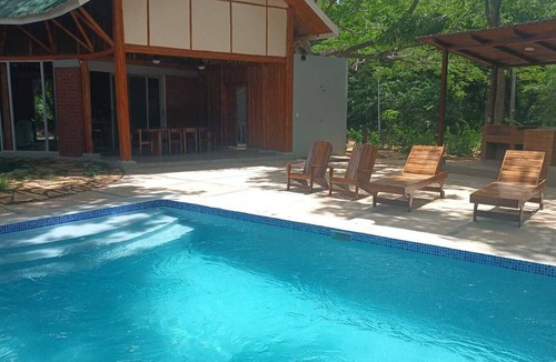 San Juan del Sur House | Bambu C Casa: Jungle stay, walking distance to Playa Marsella beach.