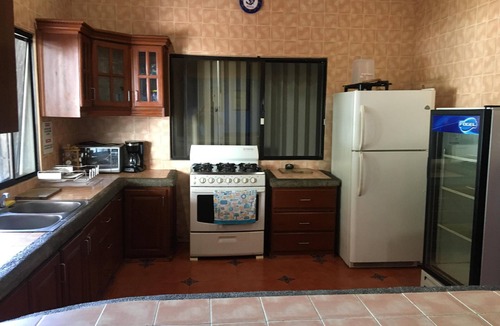 El Transito House | Beach Front House in Tránsito Beach , 5-Bedrooms, AC ,with Beachfront Pool.
