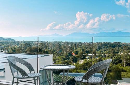 Bophut Hills Villa | Bobut beach, Koh Samui, Thailand, half mountain sea view, four-bedroom, four-bathroom villa B