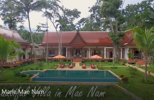 Mae Nam Villa | Charming and Authentic Thai Villa facing river surrended by jungle