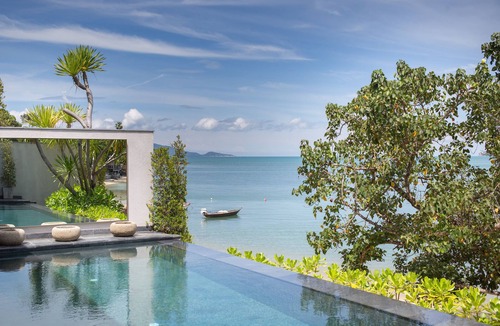 Plai Laem Villa | Clay Beach Samui Villa 2 - Luxury 5 Bedroom Beachfront Villa