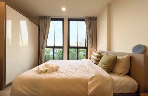 Bang Na Condo | Cozy Room in Bangkok BTS Onnut E9