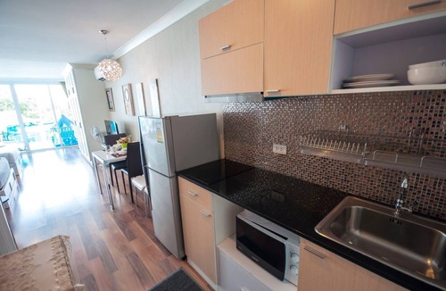 Khao Takiab Apartment | E205 Cozy 1-bedroom apartment pleasant with Kidclub near Beach