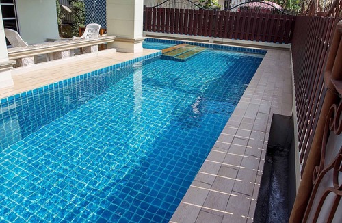 Na Kluea Villa | I-Rin poolvilla featuring its own swimming pool set in a private estate.