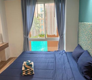 South Pattaya Apartment | Jomtien Paradise Resort Pool View Atlantis