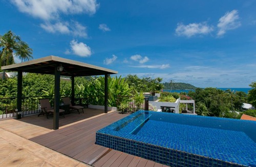 Kata Apartment | Kata Gardens Penthouse sea view 4C near Kata Noi Beach