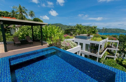 Kata Apartment | Kata Gardens Penthouse sea view 4C near Kata Noi Beach