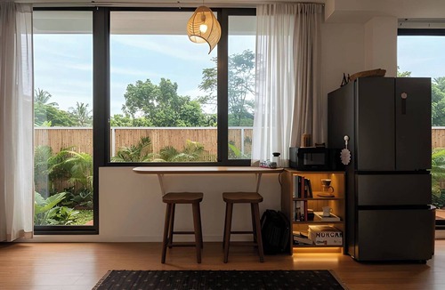 Ko Pha-ngan Apartment | Luxury beachfront villa steps from Haad Salad Beach with shared pool access.