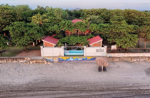 Pochomil Cabin | Relaxing Beachfront Casitas with Pool & Surfing Access near Playa Pochomil, Nicaragua