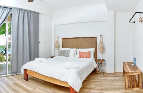 Las Penitas House | Room in Lodge - Fresa 3 - Family room for 5 people with sea view