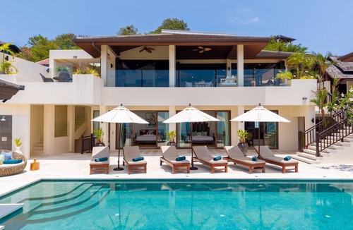 Plai Laem Villa | San Suk Villa – 4BR Ocean View Family Tropical Escape
